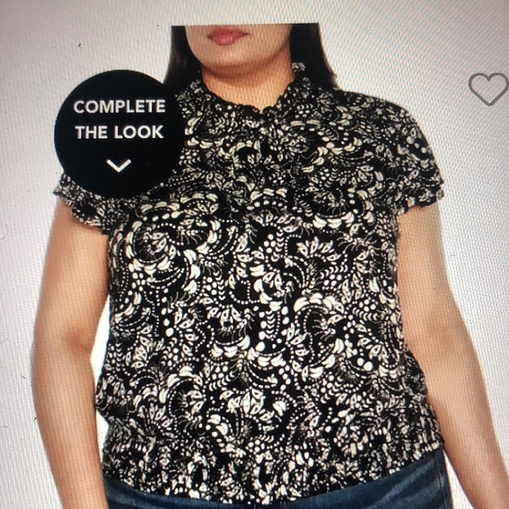KWOT Belldini plus embellished flutter sleeve top